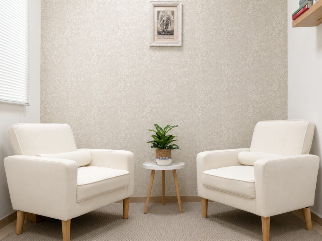 Espacio de terapia individual en Clínica Efficiens, centro de adicciones en Córdoba